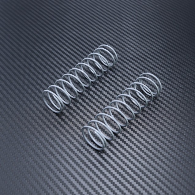 Rear Shock Spring Grey 80mm 10.75, 2pcs for Mayako MX8 (-22-25)